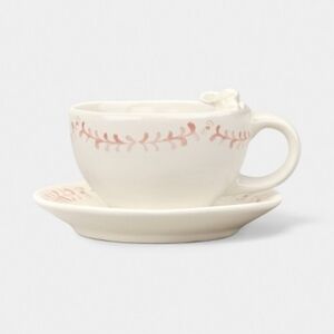 Threshold 5.63 fl oz Easter Bunny Tea Cup with Saucer